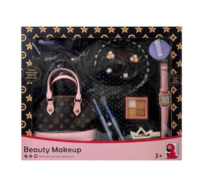 صورة طقم مكياج بيتوتي حقيبة إكسسوارات بيوتي للأطفال – مجموعة مكياج رائعة وممتعة وصف المنتج اجعلي طفلتك تستمتع بجلسات تجميل مليئة بالمرح مع حقيبة إكسوارات بيوتي